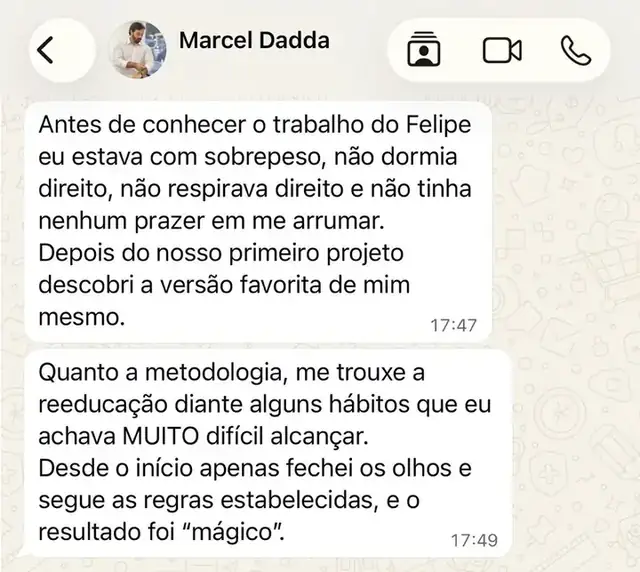 Depoimentos reais de alunos do Método P66, imagem 1